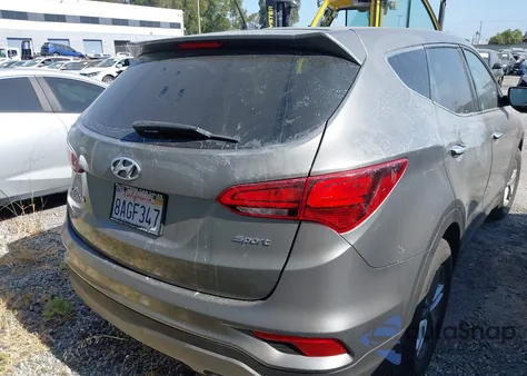 2018 Hyundai Santa Fe Sport z USA, uszkodzony, nr VIN 5NMZT3LB8JH076788